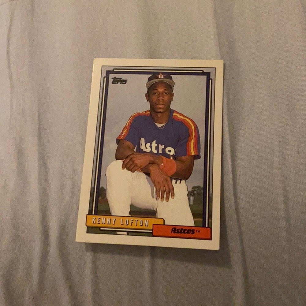 Kenny lofton legendary topps card